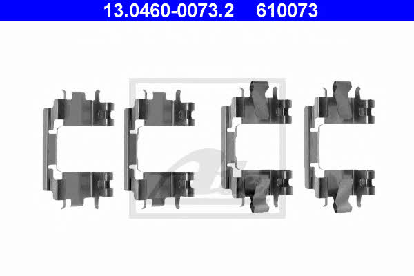 Ate 13.0460-0073.2 Mounting kit brake pads 13046000732