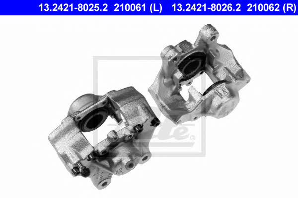 Ate 13.2421-8025.2 Brake caliper rear left 13242180252