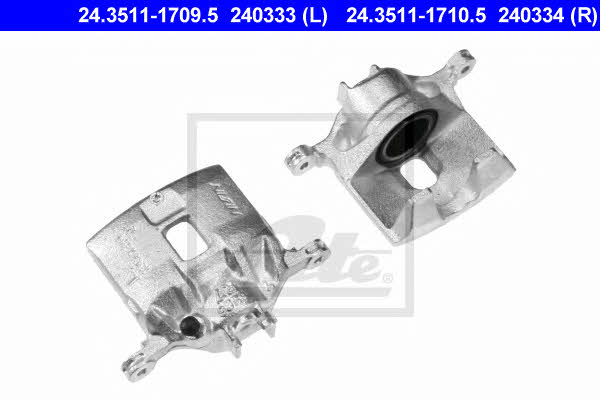 Ate 24.3511-1709.5 Brake caliper front left 24351117095