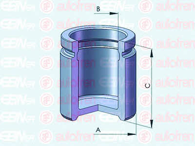 Autofren D025250 Rear brake caliper piston D025250