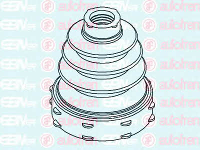 Drive shaft inner boot Autofren D8531