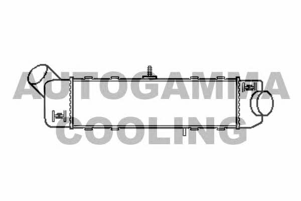 Autogamma 101957 Intercooler, charger 101957