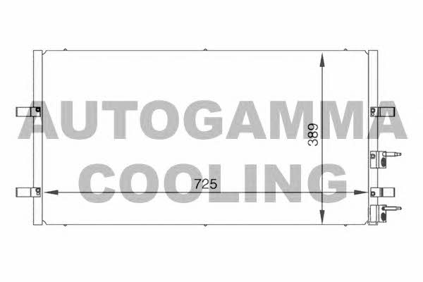 Autogamma 104986 Cooler Module 104986