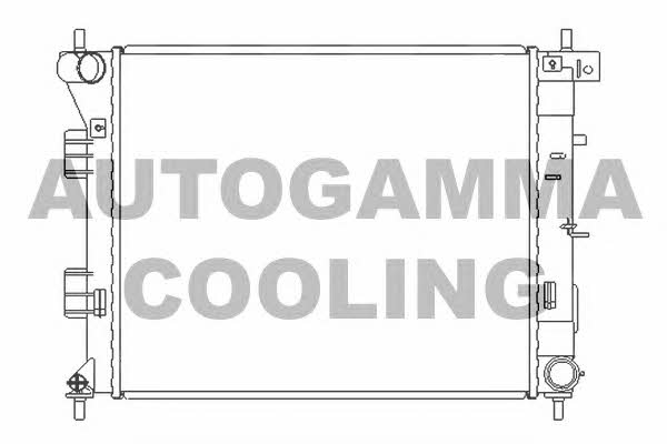 Autogamma 105988 Radiator, engine cooling 105988
