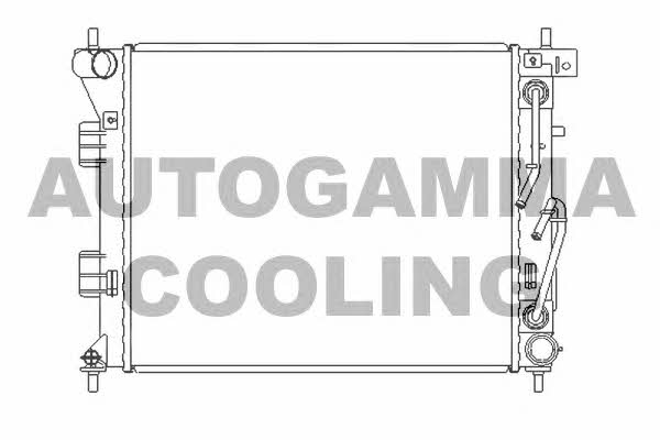 Autogamma 105989 Radiator, engine cooling 105989