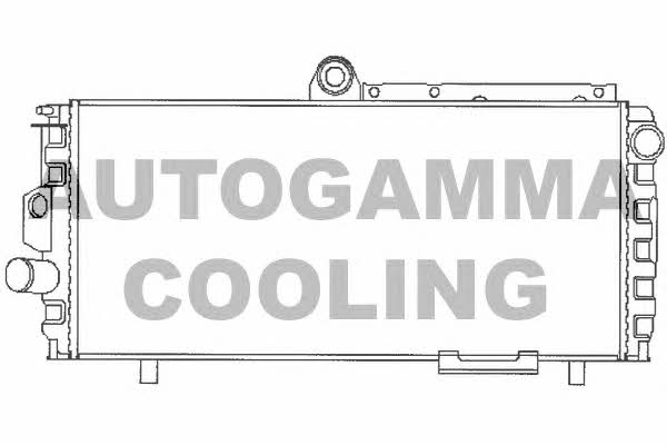 Autogamma 100001 Radiator, engine cooling 100001