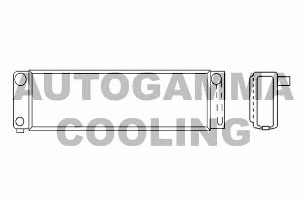 Autogamma 100031 Radiator, engine cooling 100031