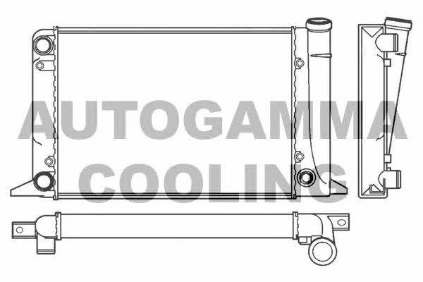 Autogamma 100040 Radiator, engine cooling 100040