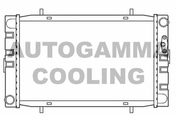 Autogamma 100071 Radiator, engine cooling 100071