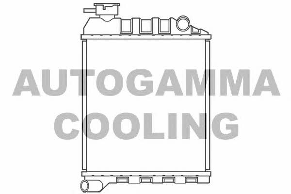 Autogamma 100075 Radiator, engine cooling 100075