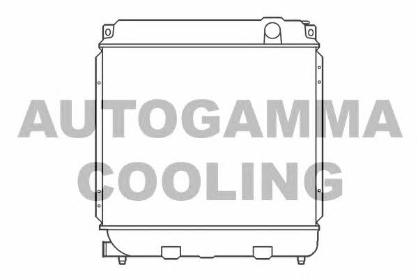 Autogamma 100083 Radiator, engine cooling 100083