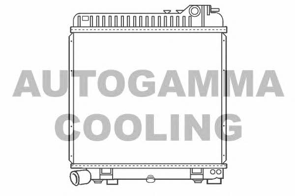 Autogamma 100087 Radiator, engine cooling 100087