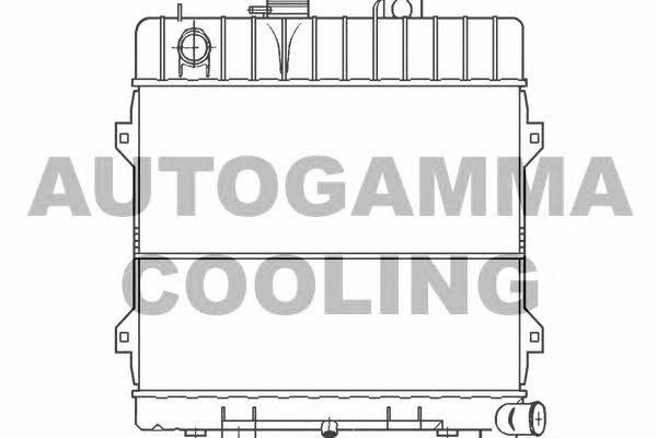 Autogamma 100091 Radiator, engine cooling 100091
