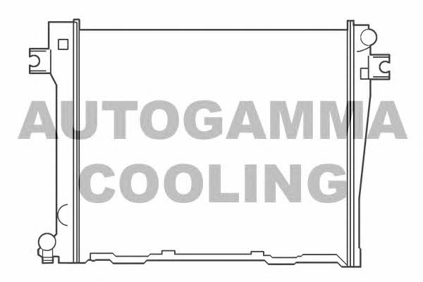 Autogamma 100098 Radiator, engine cooling 100098