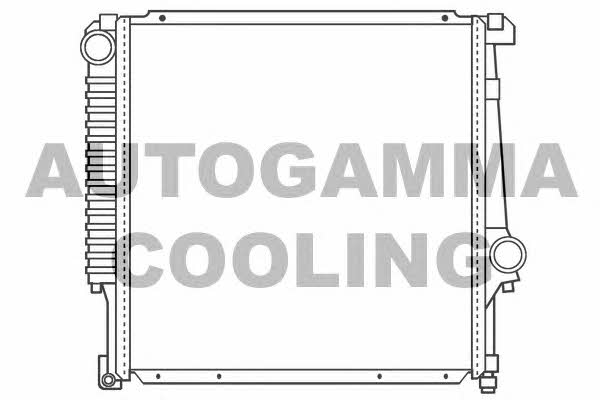 Autogamma 100099 Radiator, engine cooling 100099