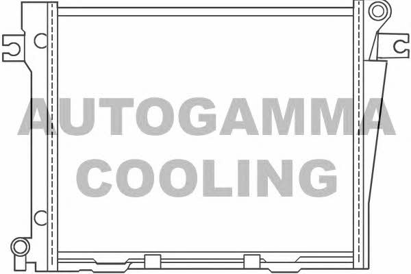 Autogamma 100104 Radiator, engine cooling 100104