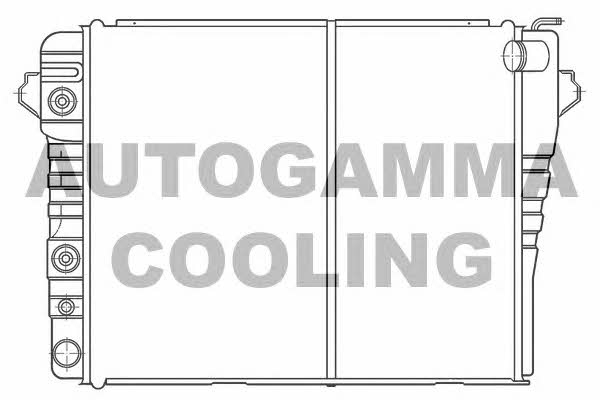 Autogamma 100110 Radiator, engine cooling 100110