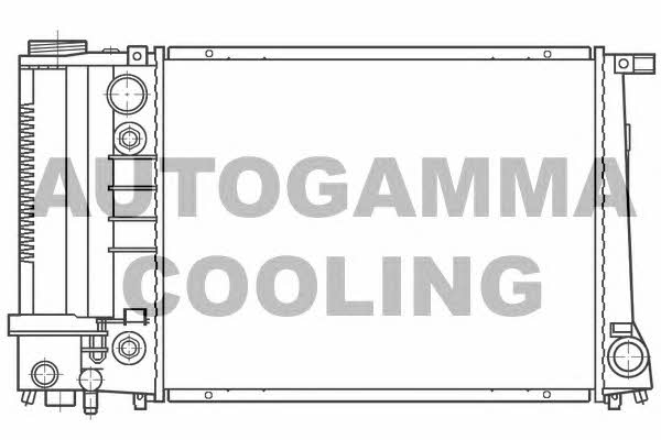 Autogamma 100127 Radiator, engine cooling 100127