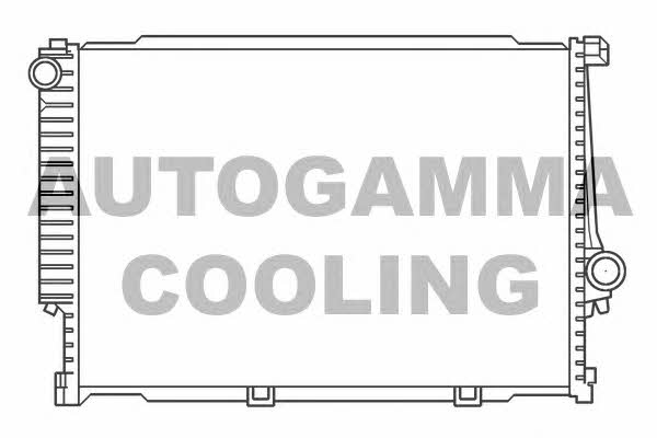 Autogamma 100132 Radiator, engine cooling 100132