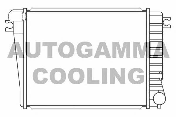 Autogamma 100134 Radiator, engine cooling 100134