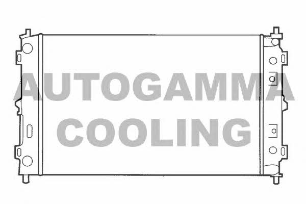 Autogamma 100138 Radiator, engine cooling 100138