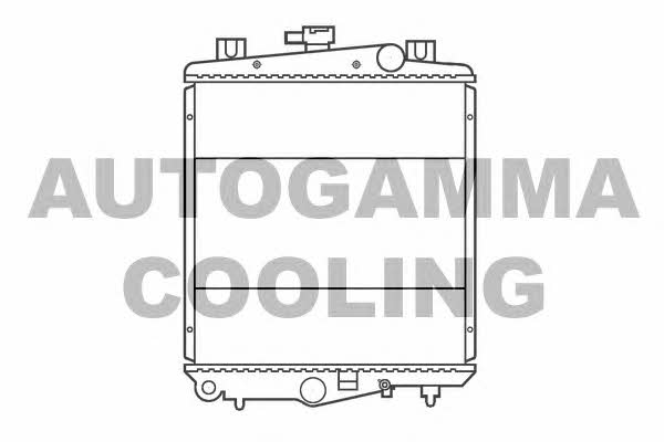 Autogamma 100139 Radiator, engine cooling 100139