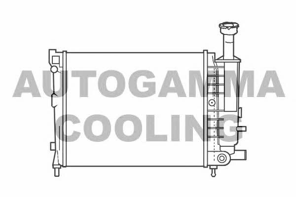 Autogamma 100148 Radiator, engine cooling 100148