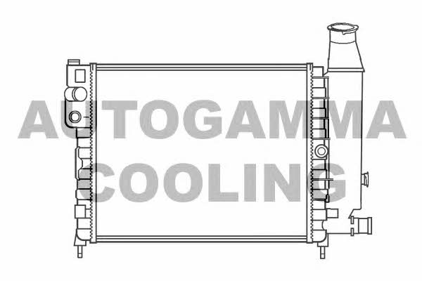 Autogamma 100151 Radiator, engine cooling 100151