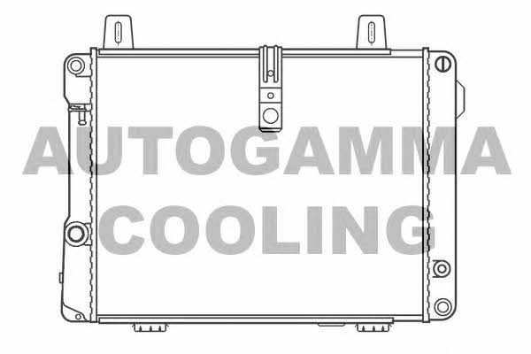 Autogamma 100182 Radiator, engine cooling 100182