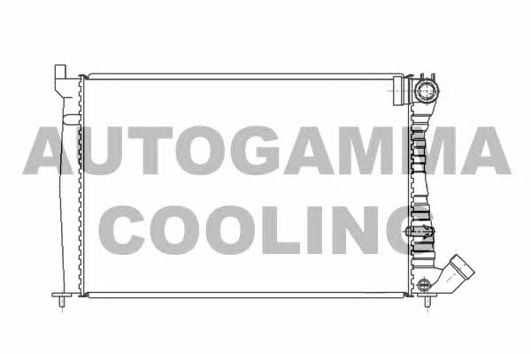 Autogamma 100205 Radiator, engine cooling 100205