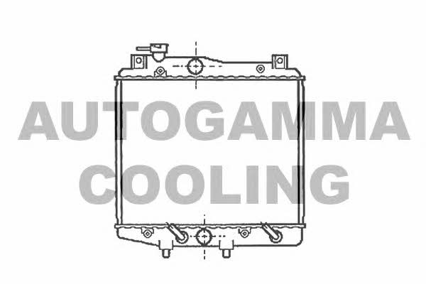 Autogamma 100239 Radiator, engine cooling 100239