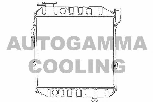 Autogamma 100240 Radiator, engine cooling 100240