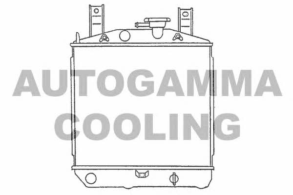 Autogamma 100242 Radiator, engine cooling 100242