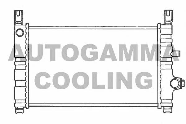 Autogamma 100355 Radiator, engine cooling 100355