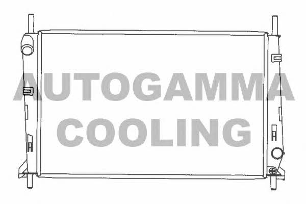 Autogamma 100370 Radiator, engine cooling 100370