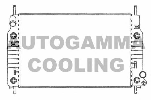 Autogamma 100371 Radiator, engine cooling 100371