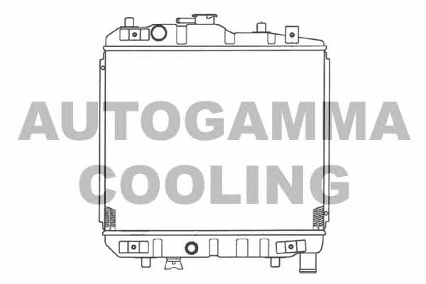 Autogamma 100472 Radiator, engine cooling 100472