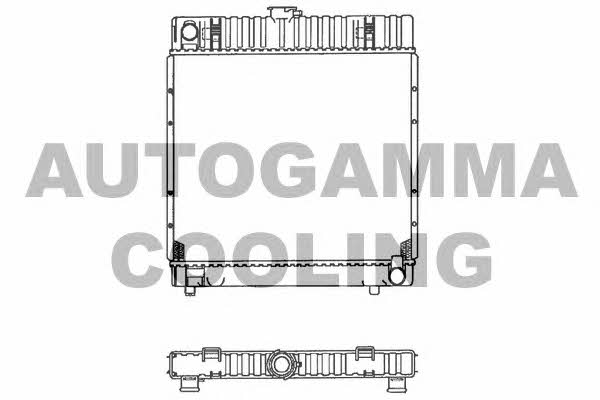 Autogamma 100527 Radiator, engine cooling 100527