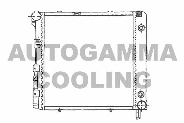Autogamma 100548 Radiator, engine cooling 100548