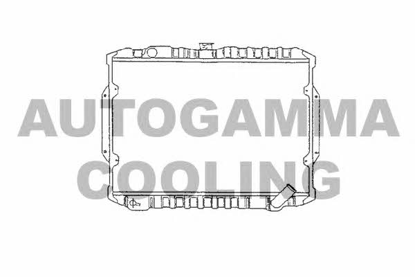 Autogamma 100587 Radiator, engine cooling 100587
