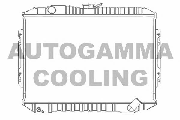 Autogamma 100593 Radiator, engine cooling 100593