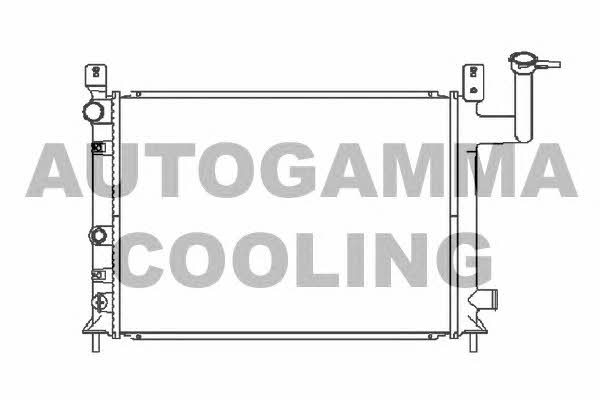 Autogamma 100639 Radiator, engine cooling 100639