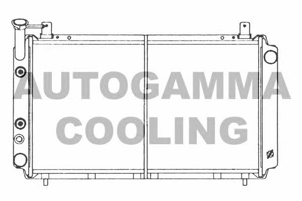Autogamma 100640 Radiator, engine cooling 100640
