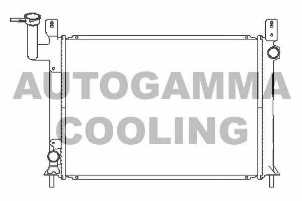 Autogamma 100643 Radiator, engine cooling 100643