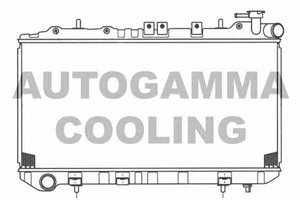 Autogamma 100650 Radiator, engine cooling 100650