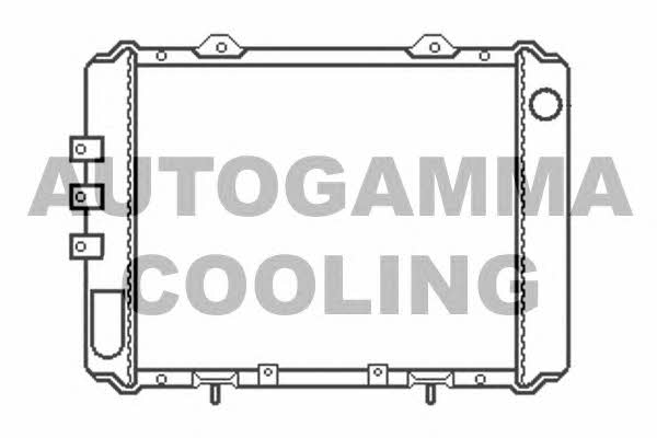 Autogamma 100651 Radiator, engine cooling 100651