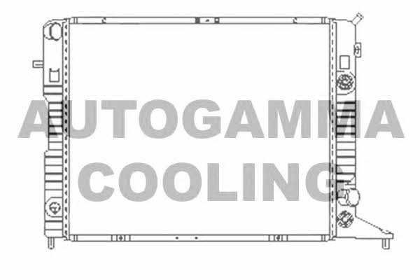 Autogamma 100711 Radiator, engine cooling 100711