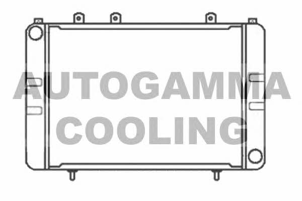 Autogamma 100712 Radiator, engine cooling 100712