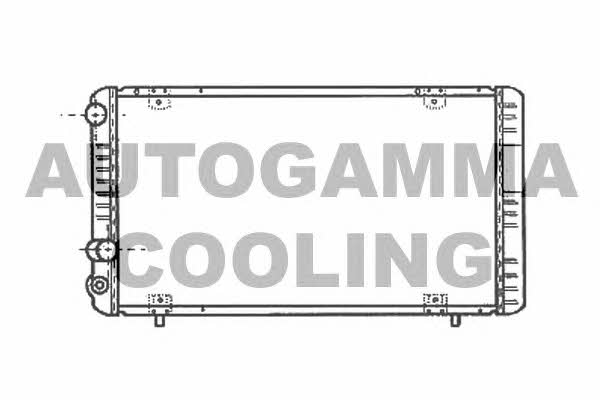 Autogamma 100879 Radiator, engine cooling 100879