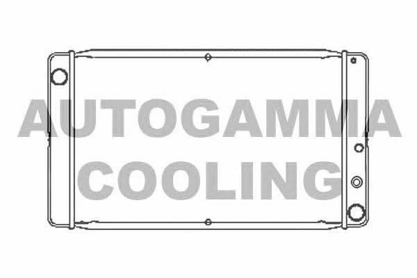 Autogamma 101103 Radiator, engine cooling 101103
